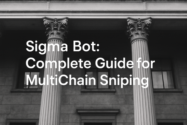 Sigma Bot – The Complete Guide for Multi-Chain Sniping