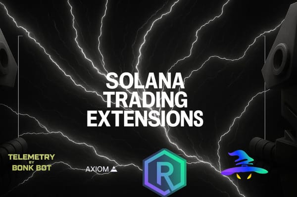 Solana Trading Extensions:  Next-Gen Trading Terminals Compared